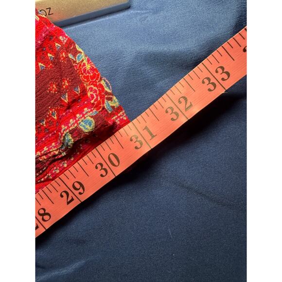 Mudd floral paisley print pants womens medium boho chic bohemmian hippie y2k - Picture 5 of 5